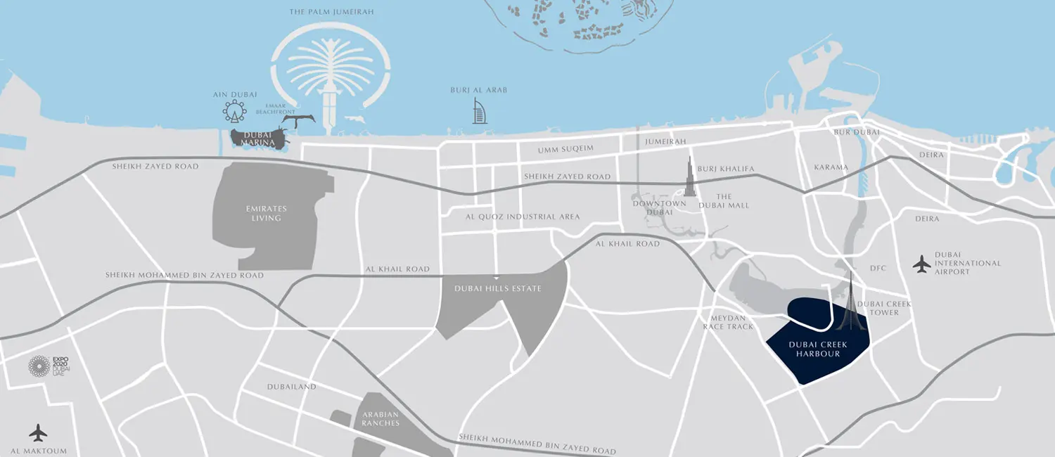 Dubai Creek Harbour Masterplan